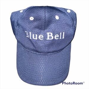 Blue Bell Creameries Homemade Ice Cream Navy Blue/White Mesh Adjustable Hat Cap